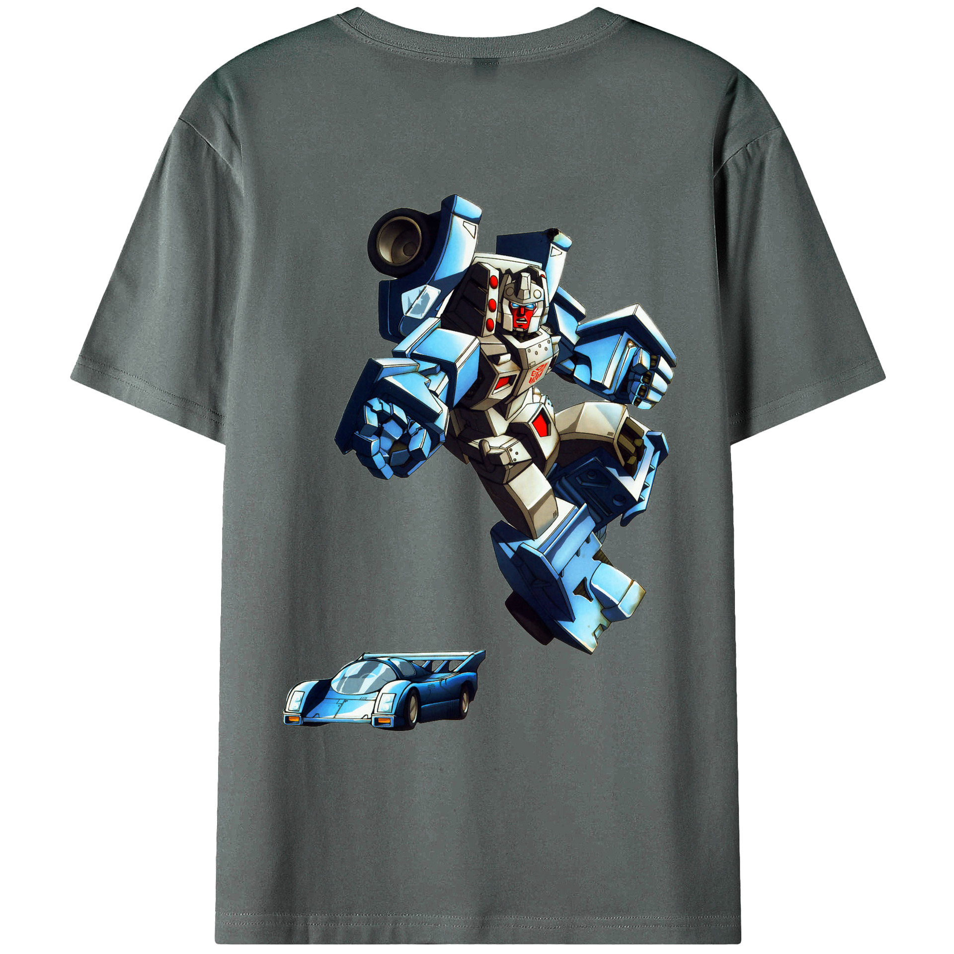 （画像用）  綿100％ メンズ半袖Tシャツ（バックプリント） 通気性